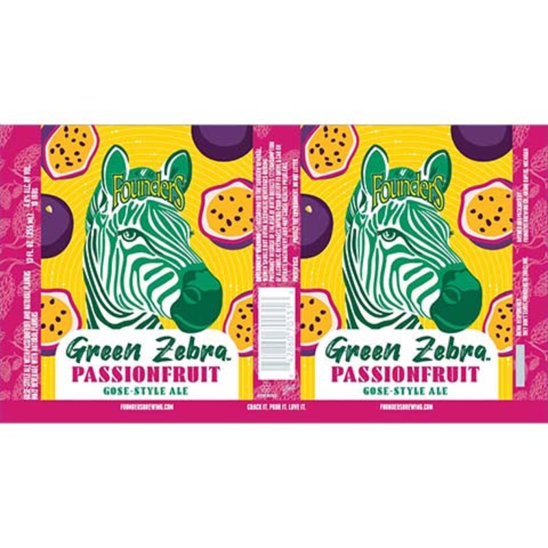 Founders Green Zebra Passionfruit Sour 12OZ SINGLE CAN