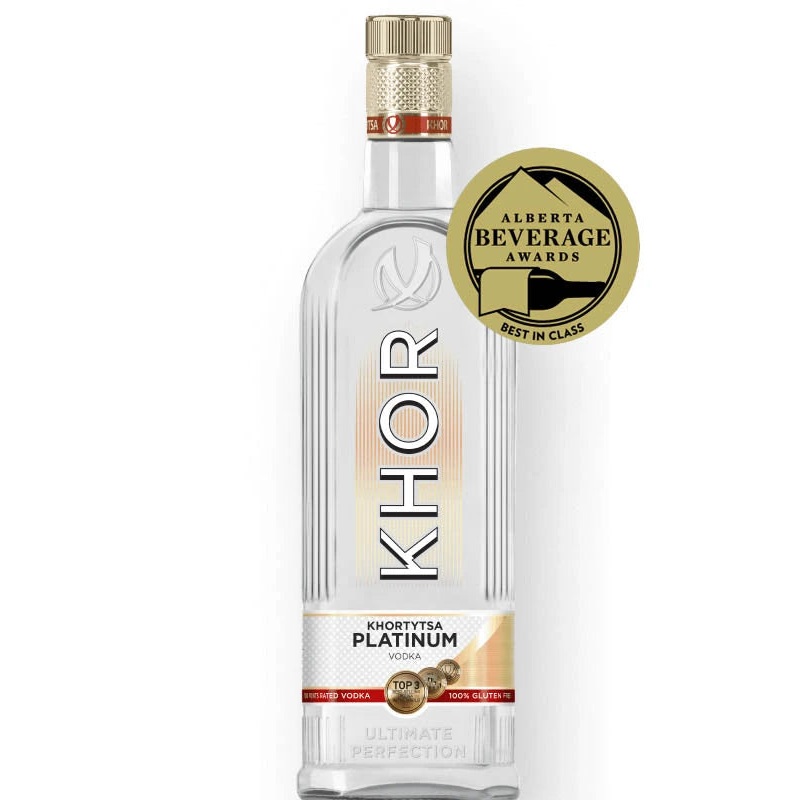 KHORTYTSA PLATINUM VODKA 750ML @ St. Albert [1044040] 700 ml
