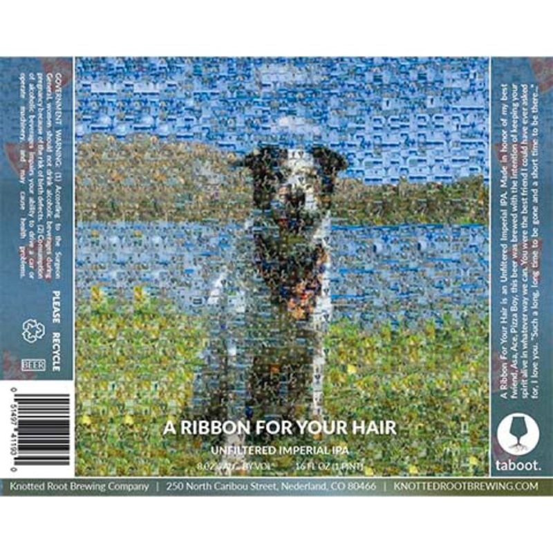 Knotted Root A Ribbon For Your Hair Imperial IPA 16OZ SINGLE CAN