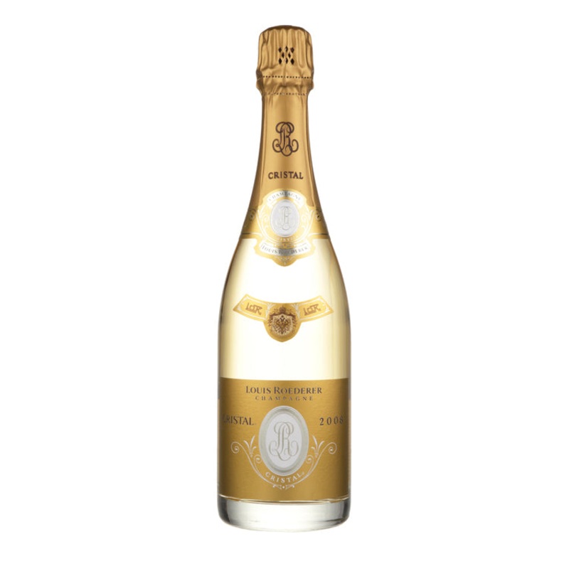 LOUIS ROEDERER CHAMPAGNE BRUT CRISTAL 2008 W/ GIFT BOX 750ML 750ML