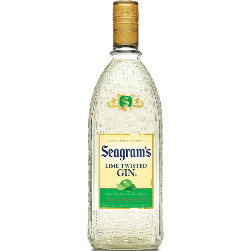 SEAGRAM’S LIME FLAVORED GIN TWISTED 70 750ML 750ML