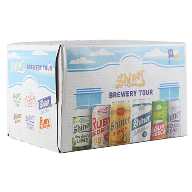 Shiner Brewery Tour Variety Pack 12OZ CAN