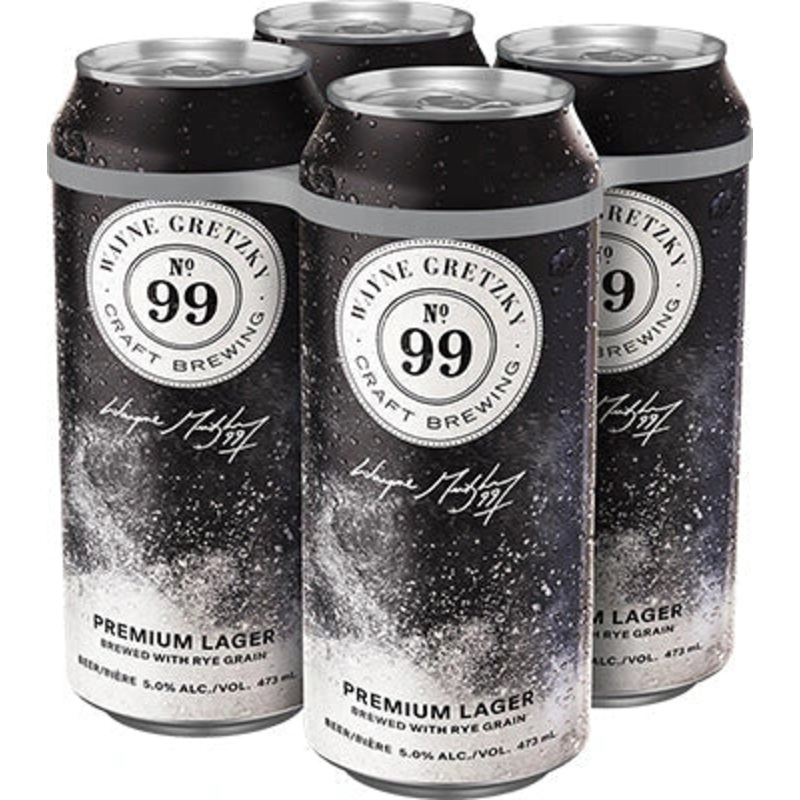 WAYNE GRETZKY PREMIUM LAGER 473ML 4PK CAN @ Township [1023724] 1892 ml