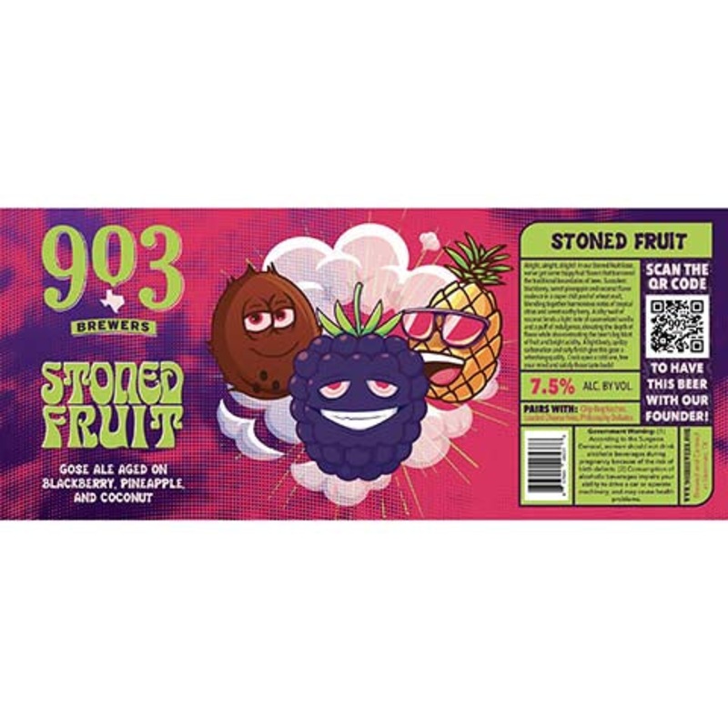 903 Brewers Stoned Fruit Gose Ale 16OZ SINGLE CAN
