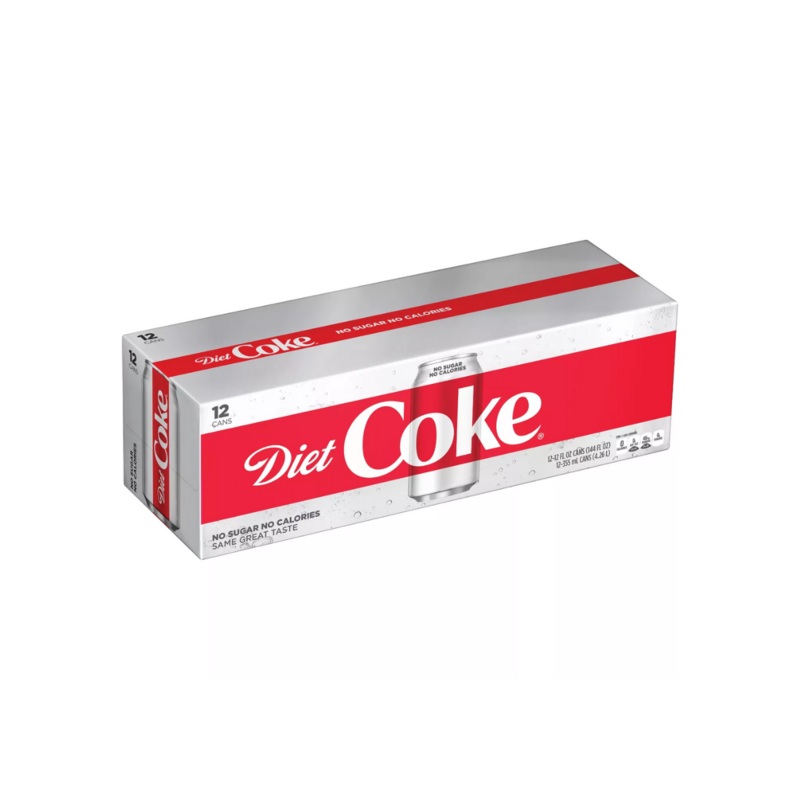 Diet Coke Cans – 12pk 12pk
