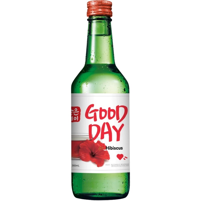 GOOD DAY HIBISCUS SOJU 360ML @ MacTaggart Ridge [1051001] 360 ml