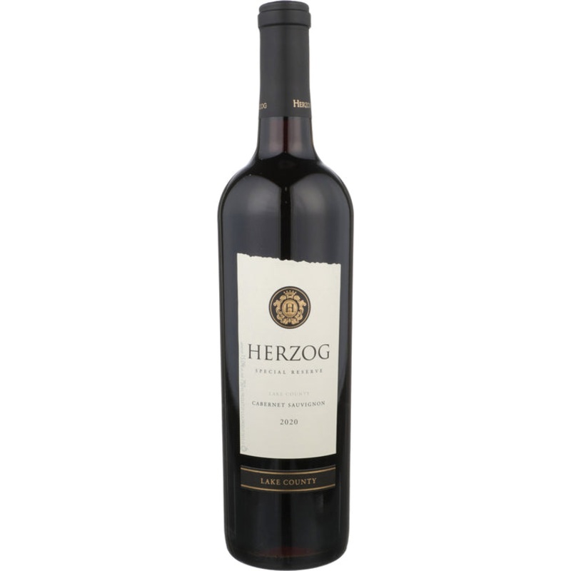 Herzog Cabernet Sauvignon Special Reserve Lake County 2020 750ML 750ML