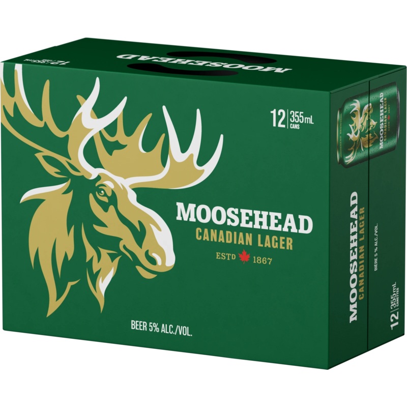 MOOSEHEAD LAGER 355ML 12PK CAN @ Signal Hill [1057830] 4260 ml