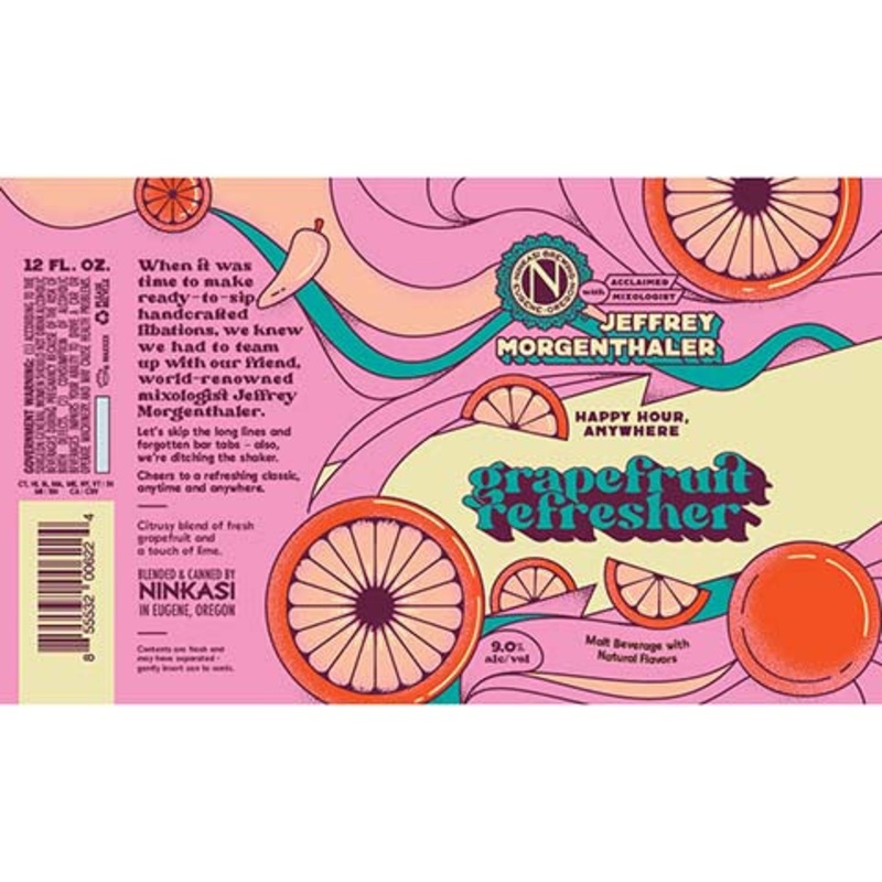 Ninkasi Grapefruit Refresher 12OZ SINGLE CAN