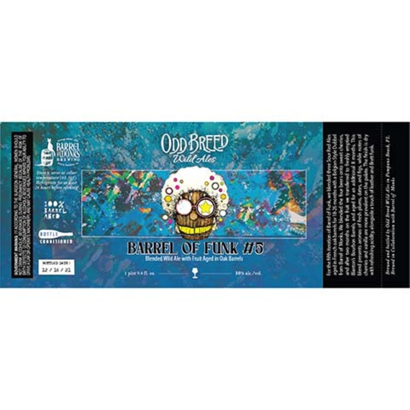 Odd Breed Barrel Of Funk #5 Blended Wild Ale 750ML BTL