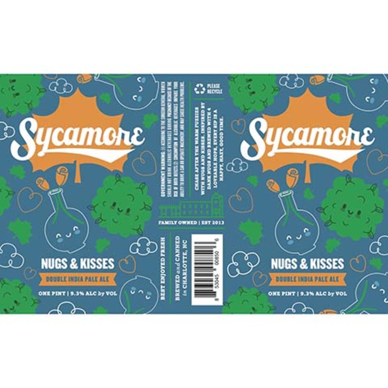 Sycamore Nugs & Kisses DIPA 16OZ SINGLE CAN