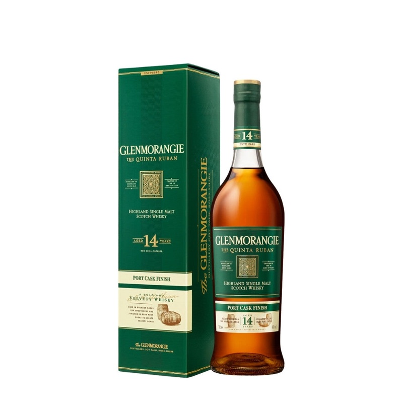 Glenmorangie The Quinta Ruban 14 Year Highland Single Malt Scotch Whisky 750mL