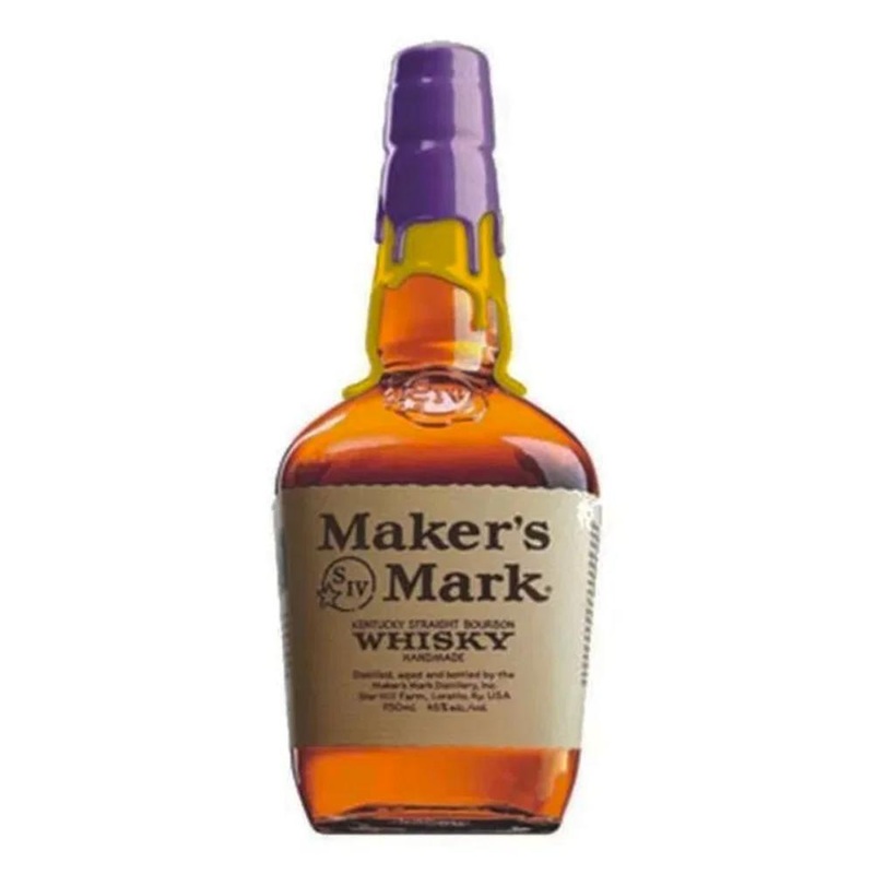 Makers Mark Los Angeles Lakers Purple And Gold Wax