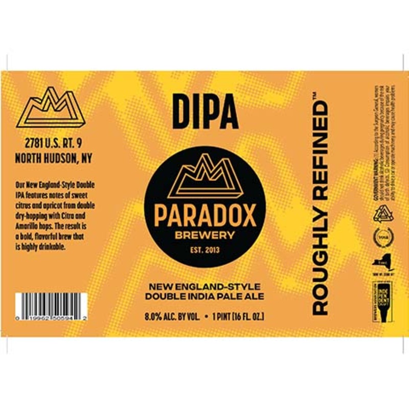 Paradox DIPA 16OZ SINGLE CAN