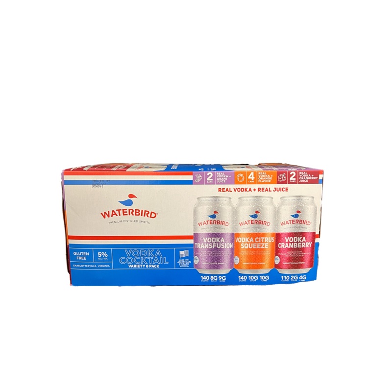 Waterbird Vodka Cocktail Variety 8 Pack Cans