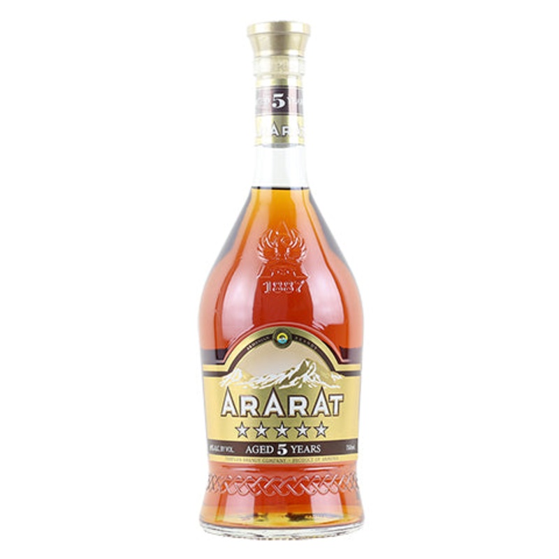 ARARAT Aged 5 Years Armenian Brandy 750ML BTL