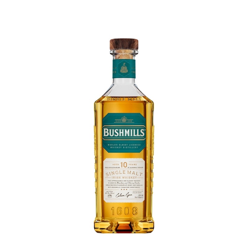 Bushmills 10yr Single Malt Irish Whiskey 750mL