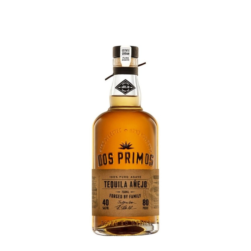Dos Primos Tequila Aejo 750mL