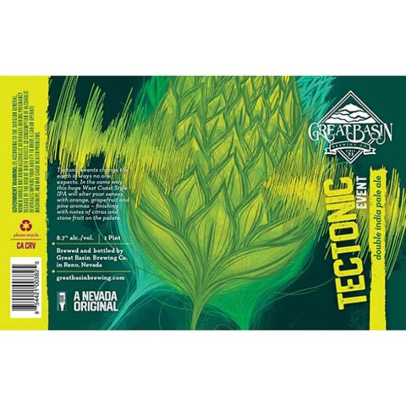 Great Basin Tectonic Event DIPA 16OZ SINGLE CAN