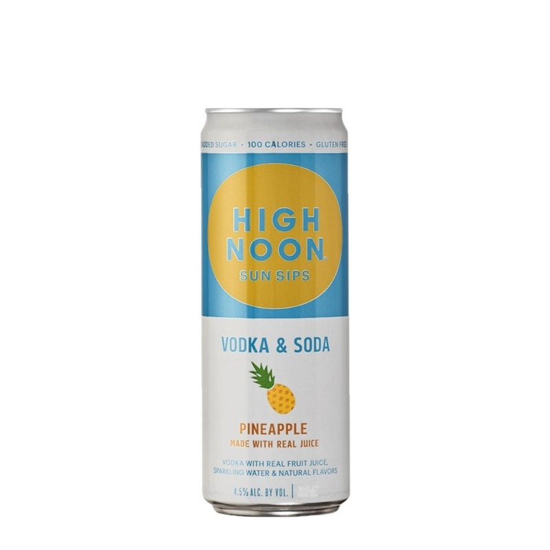 High Noon Vodka Seltzer Pineapple 700mL Single Can