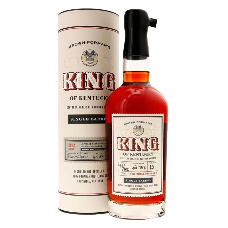 King Of Kentucky 15 Year Old 2022 Edition Single Barrel Straight Bourbon Whiskey 750ML BTL