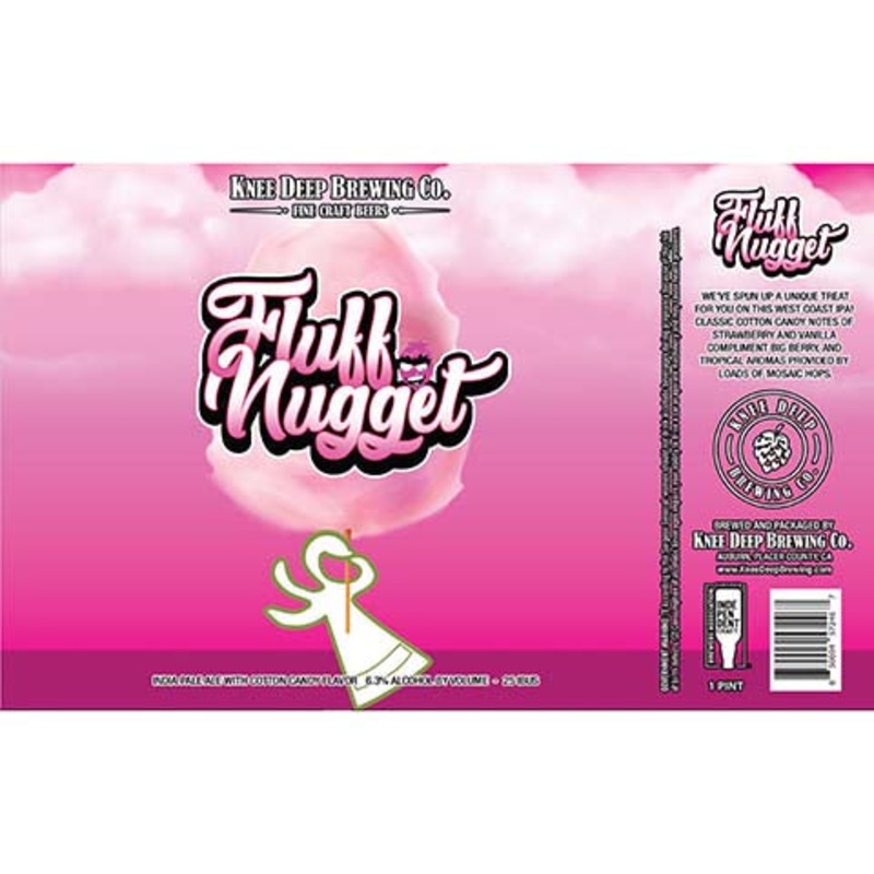 Knee Deep Fluff Nugget IPA 16OZ SINGLE CAN