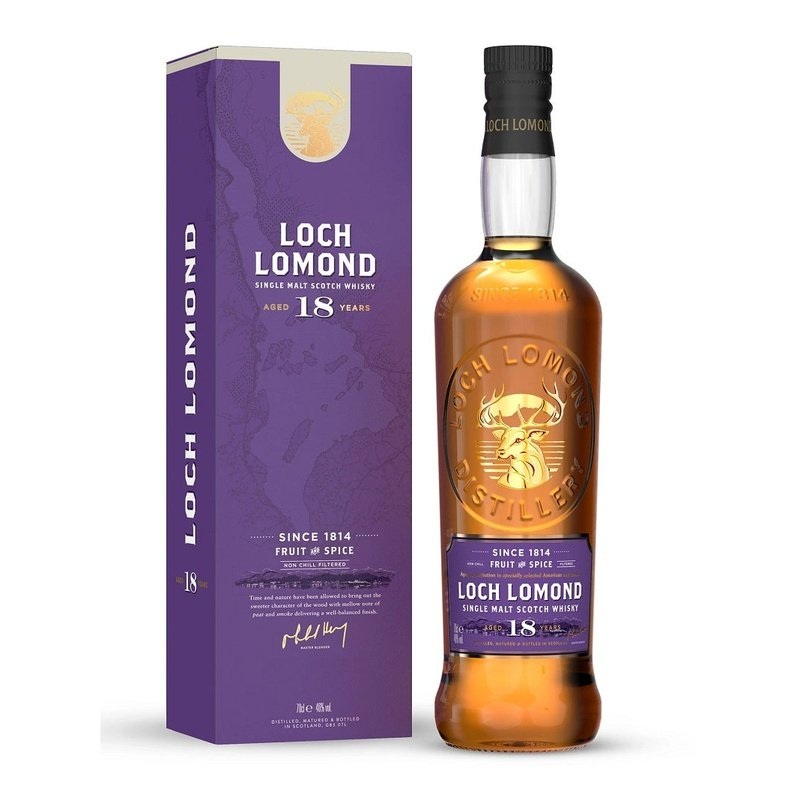Loch Lomond 18 Year Old Single Malt Scotch Whisky 750ML BTL