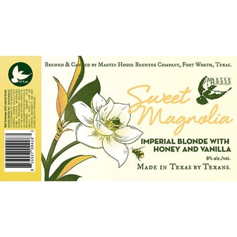Martin House Sweet Magnolia Imperial Blonde 16OZ SINGLE CAN