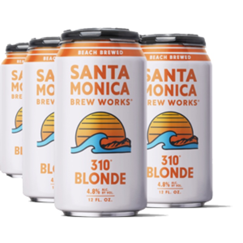 Santa Monica Brew Works 310 24 – 12oz Cans, 6 Pack