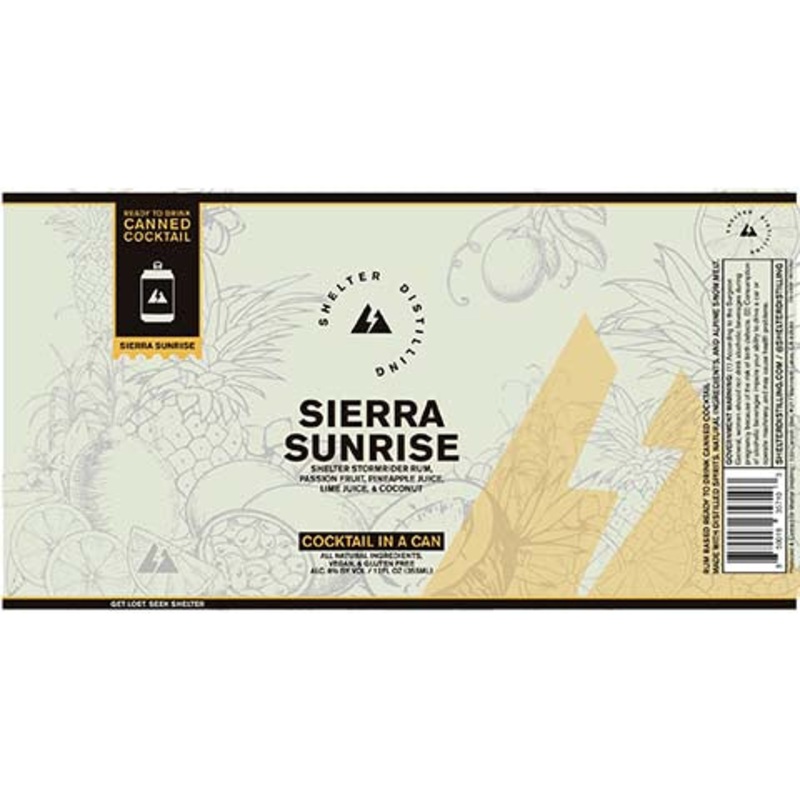 Shelter Sierra Sunrise 12OZ SINGLE CAN