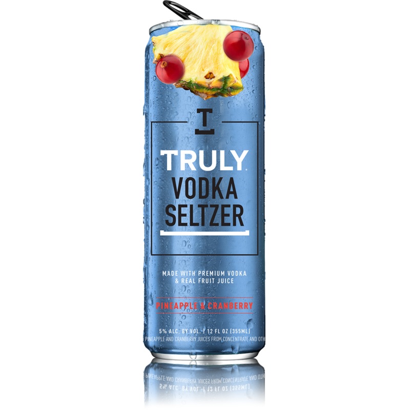 Single Seltzer Truly Vodka Pineapple & Cranberry