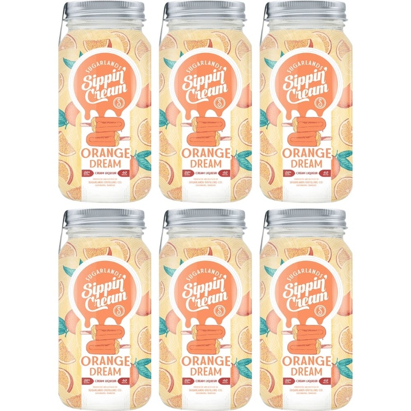 Sugarlands Sippin’ Cream Orange Dream 50ml 6pk