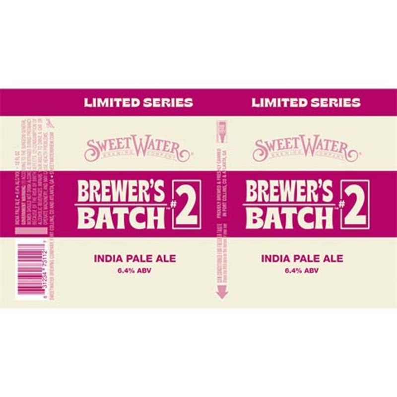 Sweetwater Brewer’s Batch #2 IPA 16OZ SINGLE CAN
