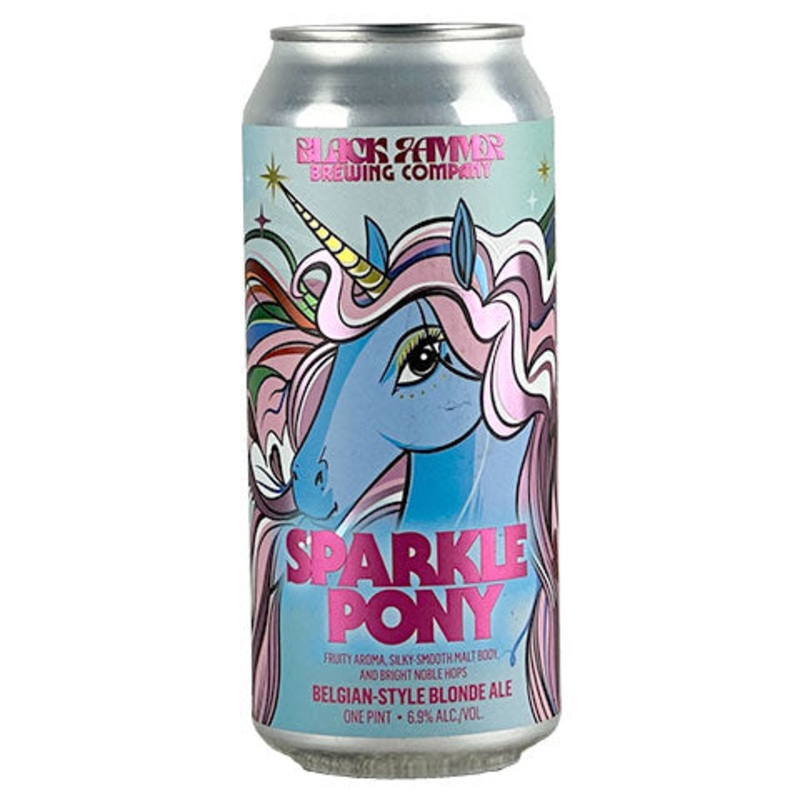 Black Hammer Sparkle Pony Belgian Blond Ale 16OZ SINGLE CAN