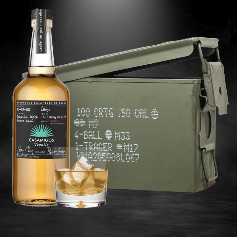 Casamigos Aejo Ammo Can Gift Set