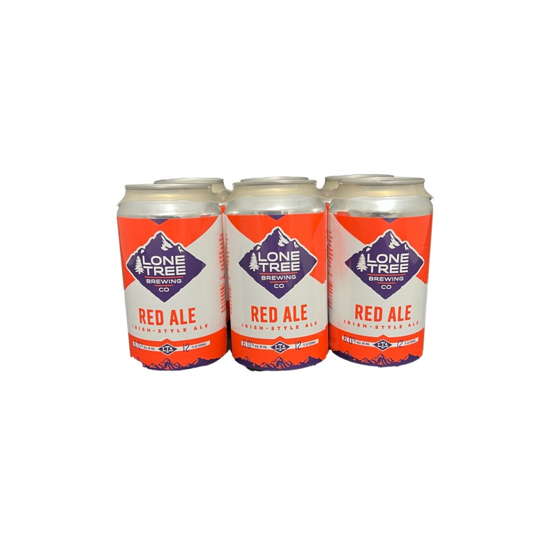 Lone Tree Red Ale 6 Pack Cans