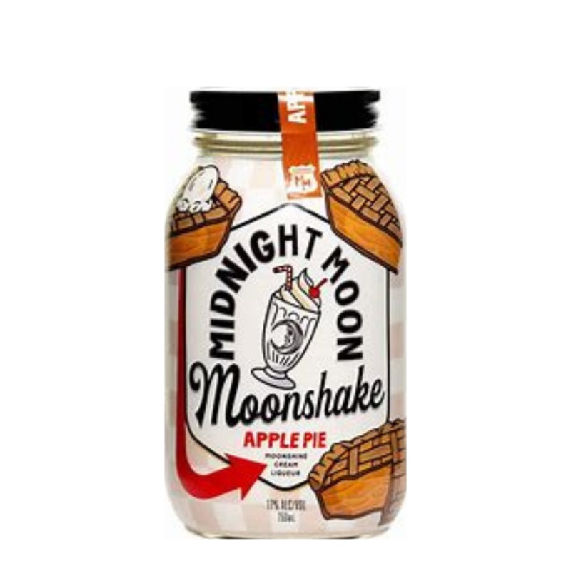 Midnight Moon Apple Pie Moonshine Whiskey 750mL