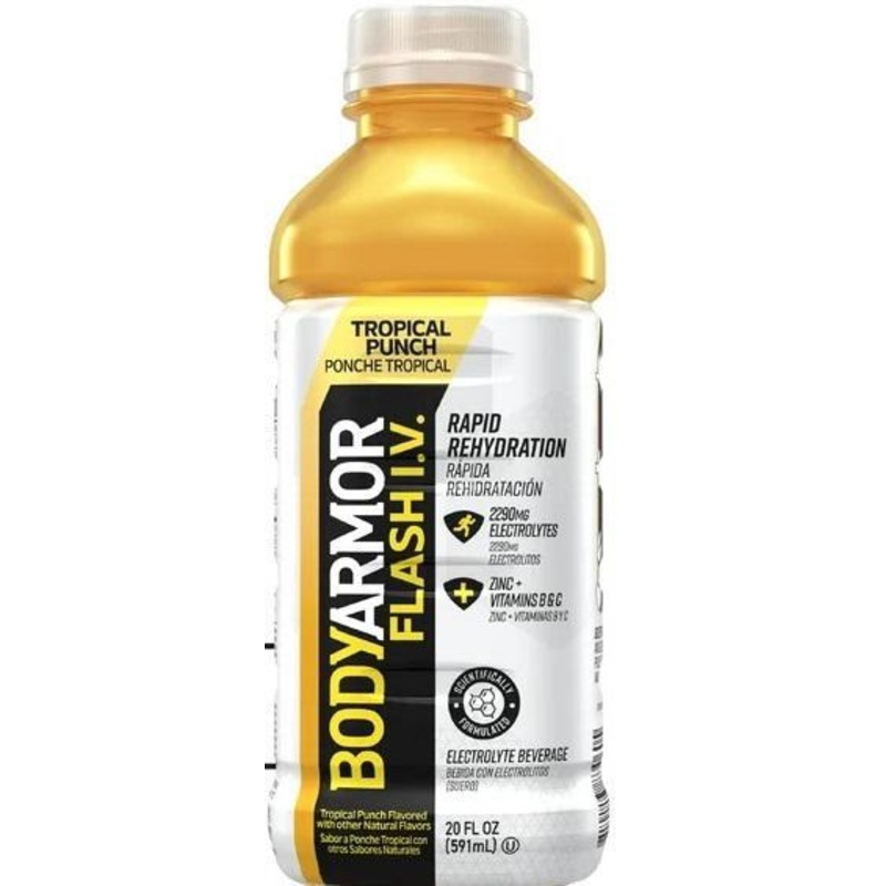 N/A Drinks Body Armor Flash I.V. Tropical Punch 412344