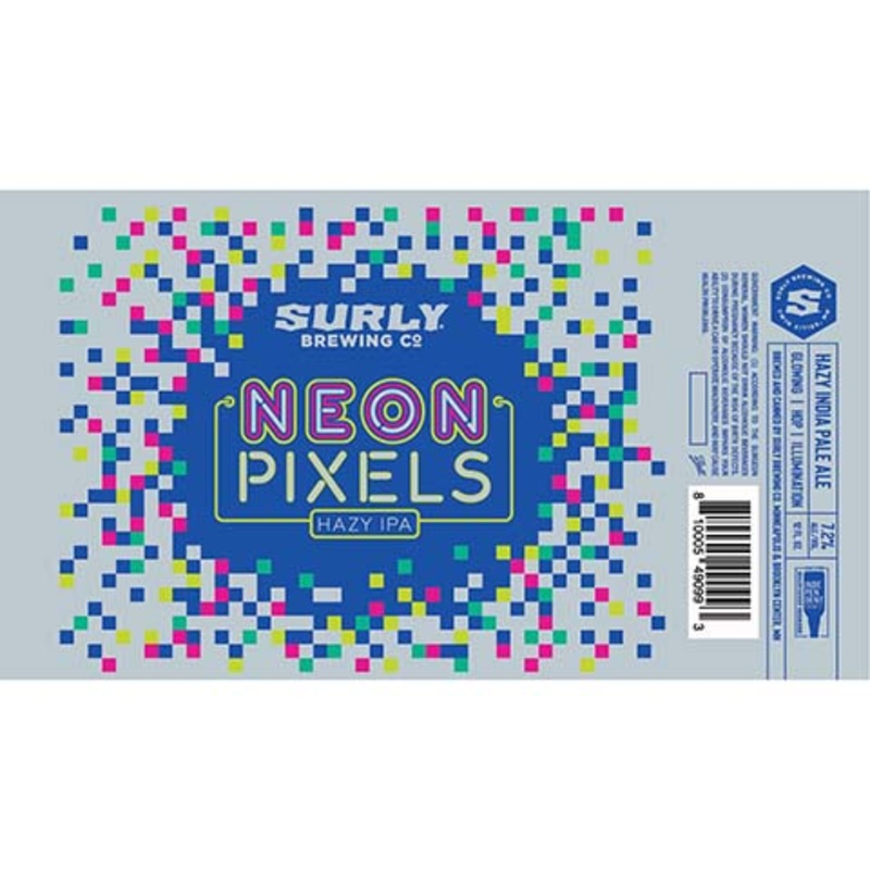 Surly Neon Pixels Hazy IPA 12OZ SINGLE CAN