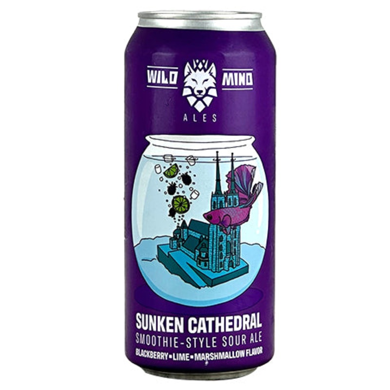 Wild Mind Sunken Cathedral Smoothie-Style Sour Ale 16OZ SINGLE CAN