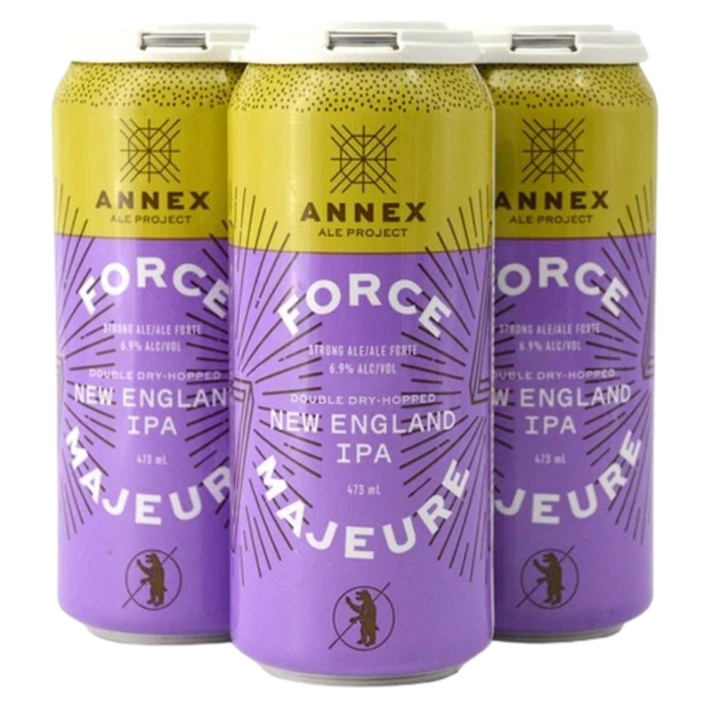ANNEX FORCE MAJEURE NEIPA 473ML 4PK CAN @ Airdrie [1007143] 1892 ml