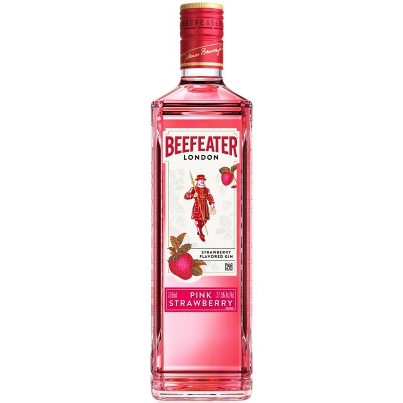 BEEFEATER STRAWBERRY FLAVORED GIN PINK 75 750ML 750ML