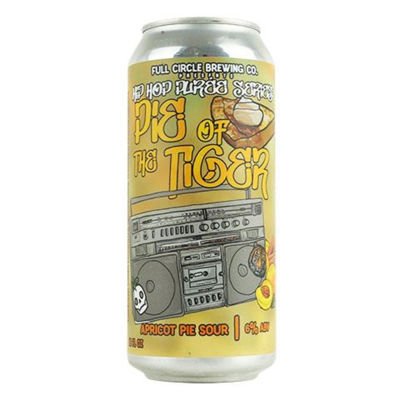 Full Circle Hip Hop Puree – Pie Of The Tiger: Apricot Pie Sour 16OZ SINGLE CAN