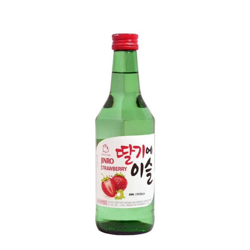 Jinro Strawberry Soju 375mL