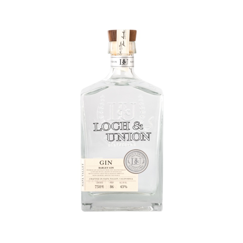 LOCH & UNION DISTILLING BARLEY GIN 86 750ML 750ML