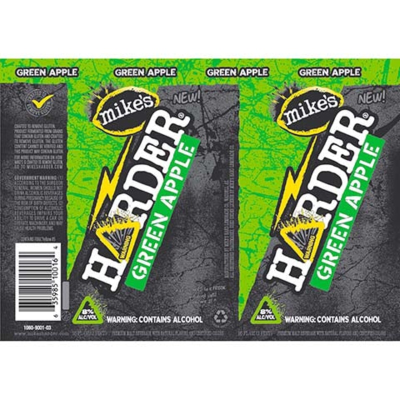 Mike’s Hard Harder Green Apple Lemonade 16OZ SINGLE CAN