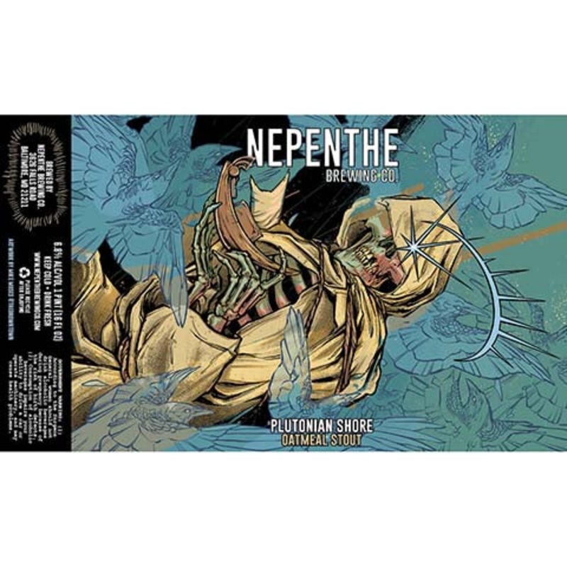 Nepenthe Plutonian Shore Oatmeal Stout 16OZ SINGLE CAN