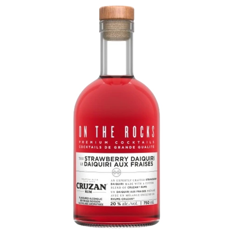 ON THE ROCKS STRAWBERRY DAIQUIRI 750ML @ Deerfoot City [1052318] 750 ml