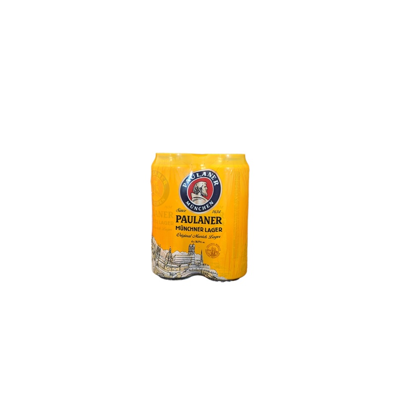 Paulaner Munich Lager 4 Pack Cans