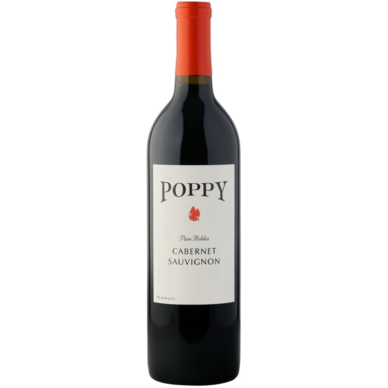 Poppy Cabernet Sauvignon Paso Robles 21 750ML 750ml Bottle